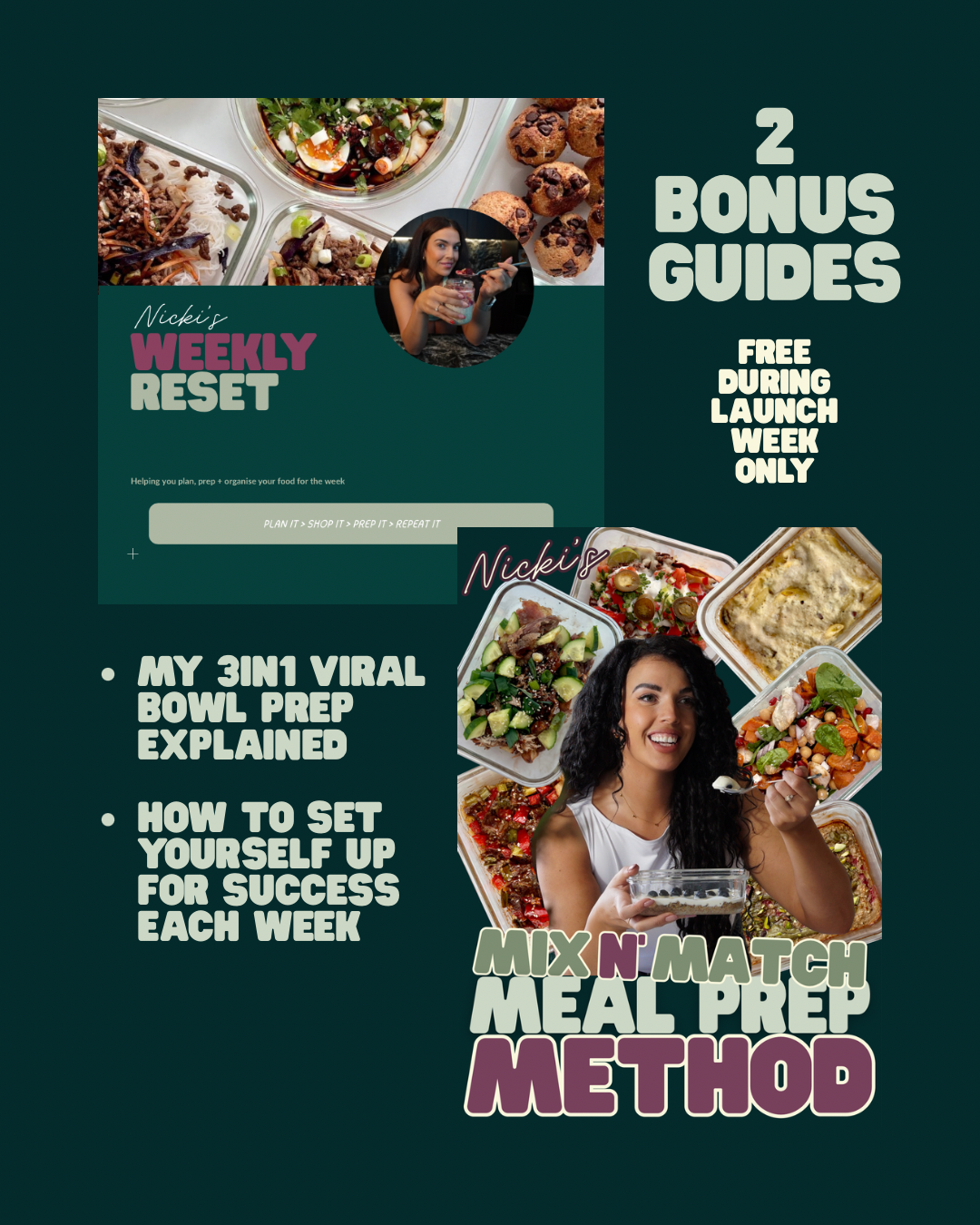 Prep Eat Repeat 3 + Launch Bonuses