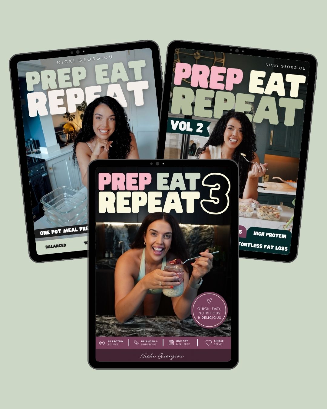 Prep Eat Repeat: Complete Meal Prep Collection - 120 Recipes + BONUSES!