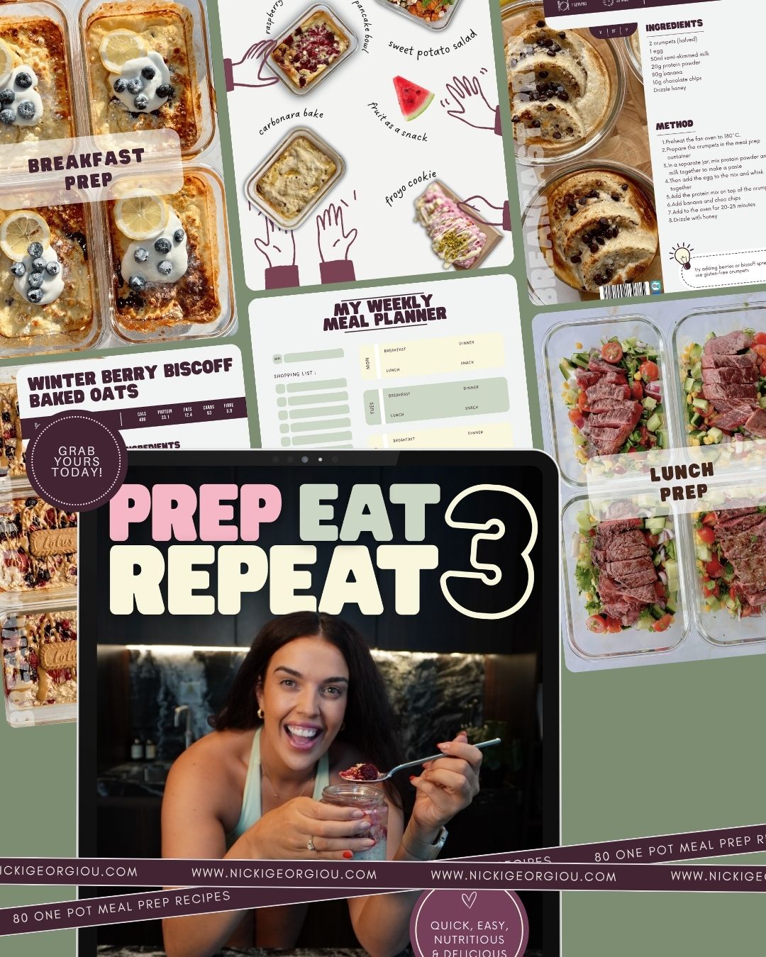 Prep Eat Repeat 3 + Launch Bonuses