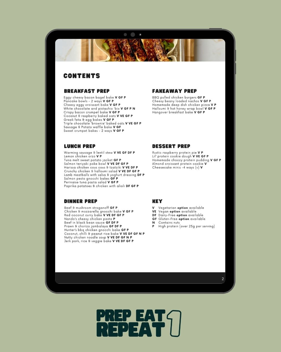 Prep Eat Repeat: Complete Meal Prep Collection - 120 Recipes + BONUSES!