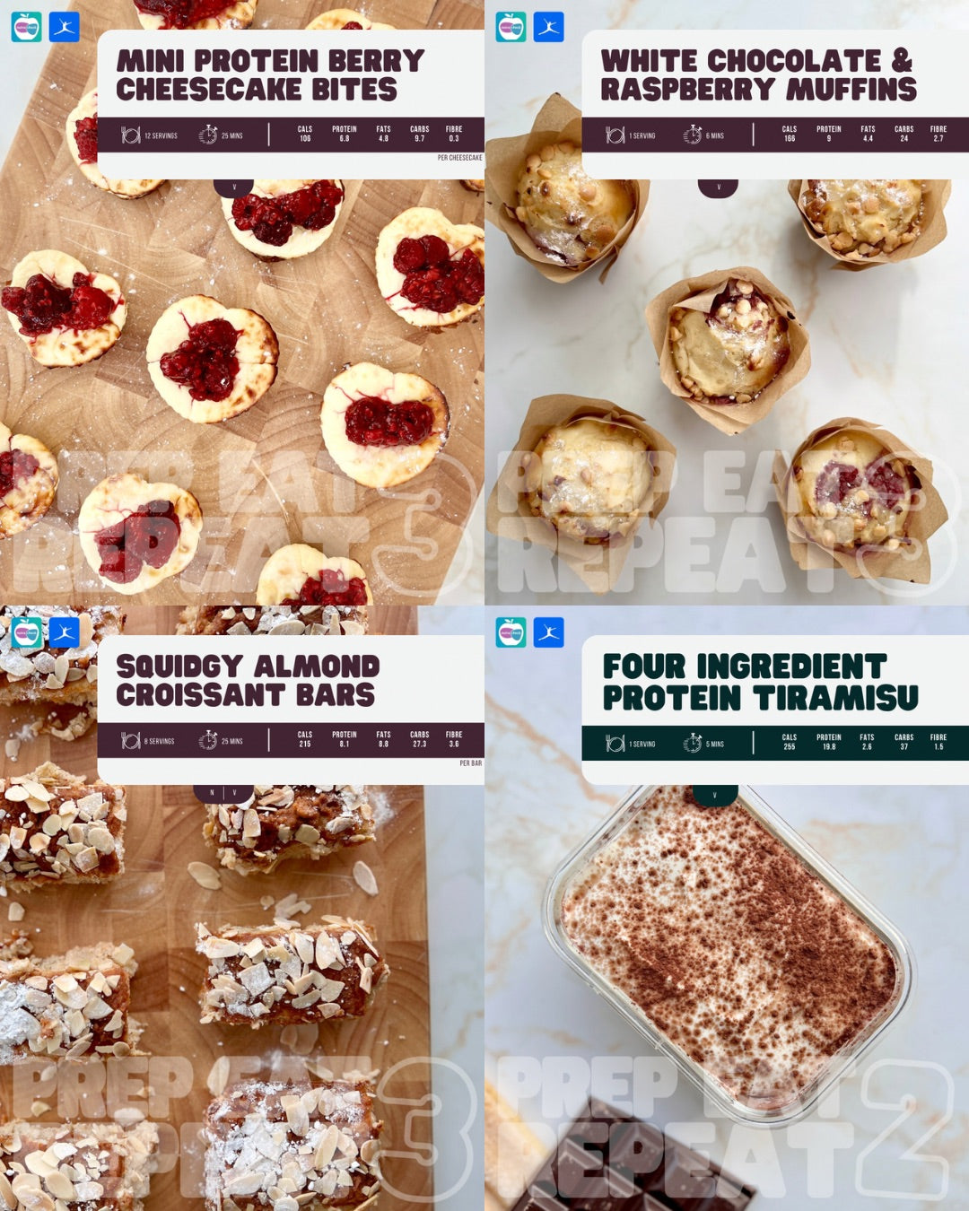 Prep Eat Repeat: Complete Meal Prep Collection - 120 Recipes + BONUSES!