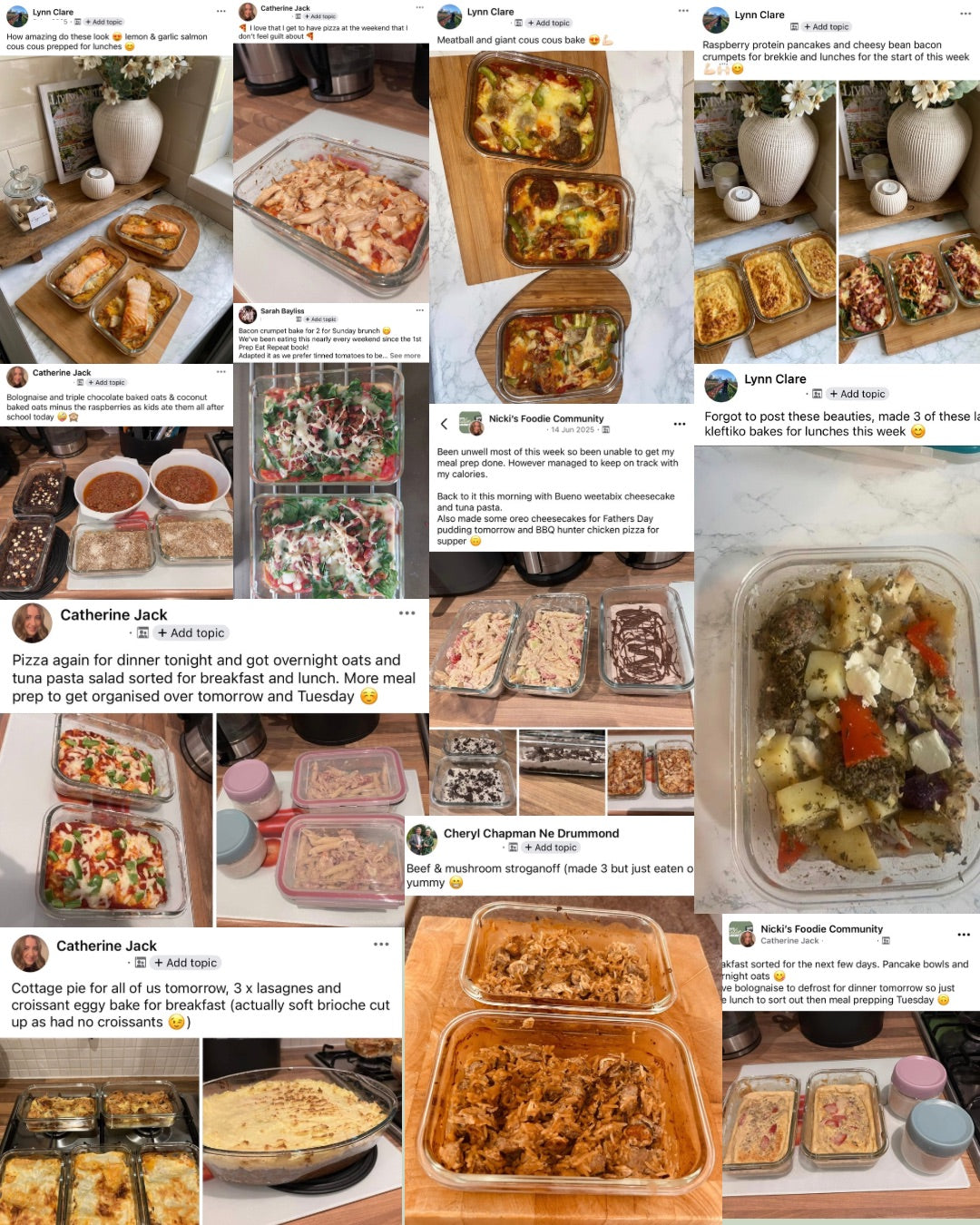 Prep Eat Repeat: Complete Meal Prep Collection - 120 Recipes + FREE Nutrition Database