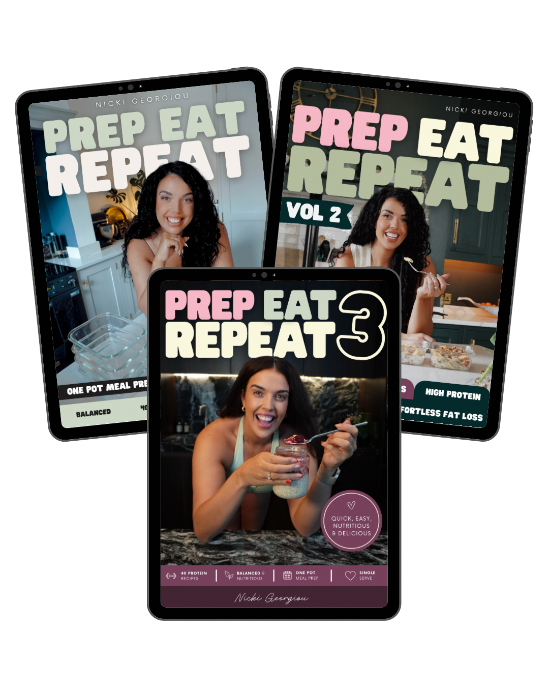 Prep Eat Repeat: Complete Meal Prep Collection - 120 Recipes + FREE Nutrition Database